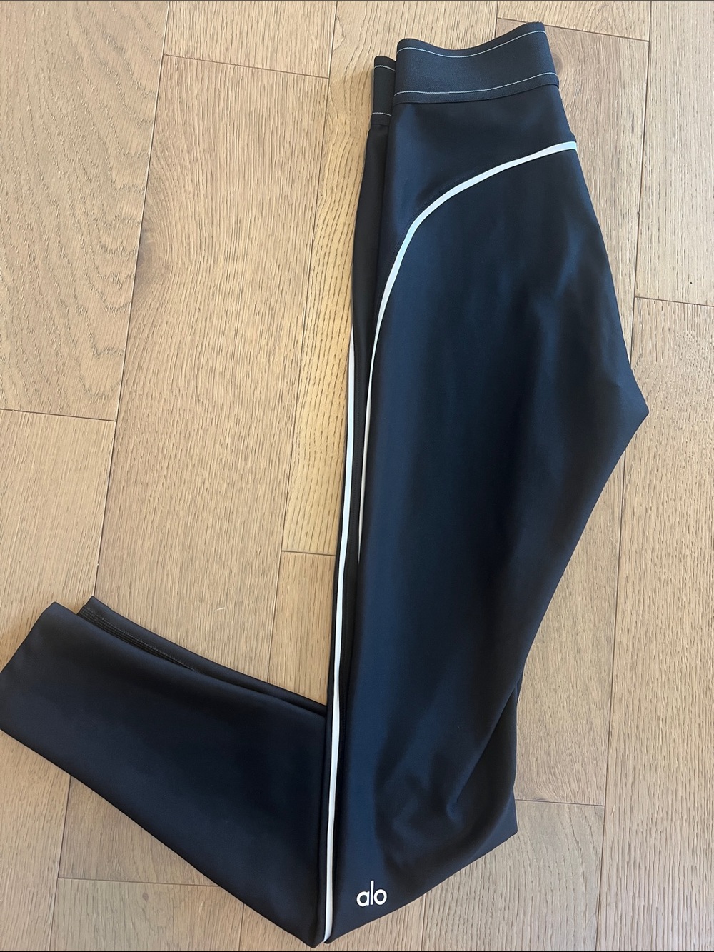 Airlift High-Waist Suit Up Legging -Black/White-XS